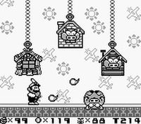une photo d'Ã©cran de Super Mario Land 2 sur Nintendo Game Boy